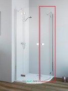 Душові двері Radaway Fuenta New PDD 100 права хром / прозоре скло 384003-01-01R