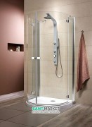 Душова кабіна Radaway Fuenta P 100х90 профіль хром / прозоре скло 381011-01N