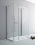 Душевая дверь Radaway Fuenta New KDJ+S 80 левая хром/прозрачное стекло 384021-01-01L