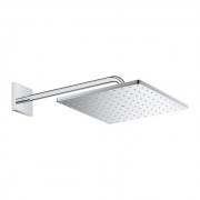 Верхній душ зі стіни Grohe RainShower 310х310 мм з кронштейном хром 26564000
