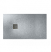 Душовий піддон Roca Terran 100х80 см штучний камінь цемент AP013E832001300