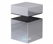 Полкодержатель Sanwerk Rei 30x30x45 мм полированный хром ZC0000126