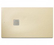 Душевой поддон Roca Terran 100х70 см искусственный камень кремовый AP013E82BC01500