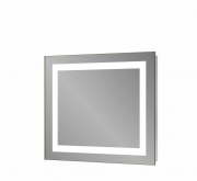 Дзеркало для ванної Sanwerk Lava Квадра 80х65 см з LED-підсвіткою ZL0000161