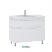 Тумба напольная Sanwerk Alessa 70х44 см с раковиной Канте белый MV0000632