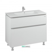 Тумба напольная Sanwerk Амата 101х46 см с раковиной Падова белый MV0000808