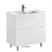 Тумба напольная Sanwerk Era 60х45 см с раковиной Канте белый MV0000647