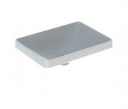 Раковина для ванної кімнати Geberit VariForm без переливу прямокутна білий 500.739.01.2