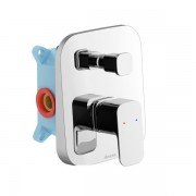 Смеситель для душа  Ravak 10° Free TD F 065.00 встраиваемый однорычажный с переключателем для R-box латунь хром X070136