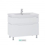 Тумба для підлоги Sanwerk Alessa 70х44 см з раковиною Канті білий MV0000632