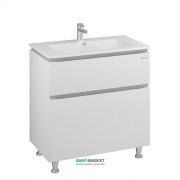 Тумба для підлоги Sanwerk Амата 81х46 см з раковиною Падова білий MV0000807