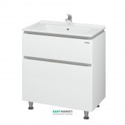 Тумба напольная Sanwerk Амата 80х46 см с раковиной Меркур белый MV0000790