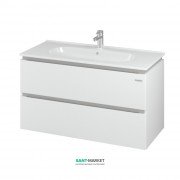 Тумба подвесная Sanwerk Amata Air 101х46 см с раковиной Клеа белый MV0000798