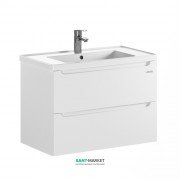 Тумба подвесная Sanwerk Era Air 70х45 см с раковиной Канте белый MV0000651