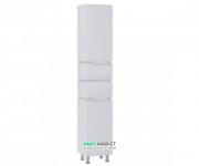 Пенал підлоговий Sanwerk Alessa правий МДФ білий MV0000349