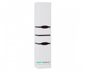 Пенал подвесной Sanwerk Alessa Air правый МДФ белый/венге MV0000137