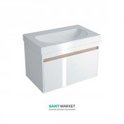 Тумба підвісна під раковину Kerama Marazzi Buongiorno 100 см МДФ білий BGN.100.1\WHT