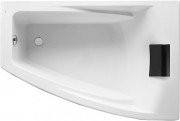 Ванна акриловая угловая Roca Hall 150х100 см правая с ножками белый A248165000