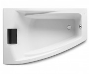 Ванна акрилова кутова Roca Hall 150х100 см ліва з ніжками білий A248164000