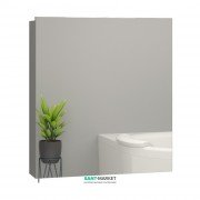 Дзеркальна шафа Sanwerk Everest 60х11,4 см без підсвічування ЛДСП сірий MV0000783