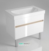 Тумба під раковину Kerama Marazzi Buongiorno 80 см МДФ білий BGN.80.2\WHT