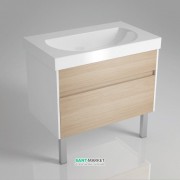 Тумба под раковину Kerama Marazzi Buongiorno 80 см МДФ дуб BGN.80.2\ОАК