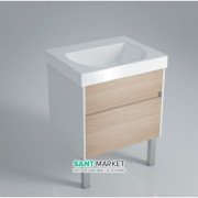 Тумба под раковину Kerama Marazzi Buongiorno 60 см МДФ дуб BGN.60.2\OAK