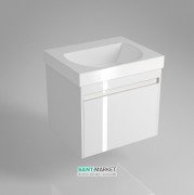 Тумба підвісна під раковину Kerama Marazzi Buongiorno 60 см МДФ європейський білий BGN.60.1\WHT.UK