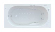 Ванна гидромассажная акриловая прямоугольная Roca Genova Effects Gold Option 140х70 см белый A24T350000
