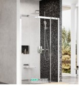 Душевые двери Ravak Matrix MSD4 140 раздвижные четырехэлементные профиль полированный алюминий/стекло прозрачное 0WKM0C00Z1