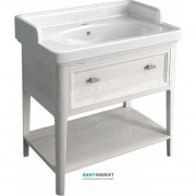 Тумба для підлоги під раковину Kerama Marazzi Provence 80 см масив дерева білий PR.80\WHT