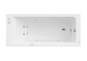 Ванна гидромассажная акриловая прямоугольная Roca Easy Smart WaterAir Plus 160х70 см белый A24T318000