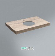 Столешница под раковину Kerama Marazzi Canaletto 79,8 см Риальто песочный натуральный CN80.SG560400R
