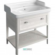 Тумба для підлоги під раковину Kerama Marazzi Provence 80 см масив дерева білий PR.80\WHT