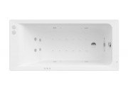 Ванна гидромассажная акриловая прямоугольная Roca Easy Smart WaterAir Plus 160х75 см белый A24T324000