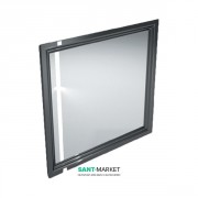 Зеркало для ванной Kerama Marazzi Pompei 80х75 см черный PO.mi.80\BLK