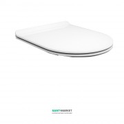 Сиденье с крышкой для унитаза Kerama Marazzi Plaza Modern Soft close+Clip up белый PO.seat.01\WHT
