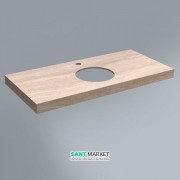 Столешница под раковину Kerama Marazzi Canaletto 99,6 см Риальто песочный натуральный CN100.SG560400R
