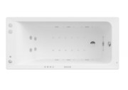 Ванна гідромасажна акрилова прямокутна Roca Easy Effects Gold Option 150х70 см білий A24T314000