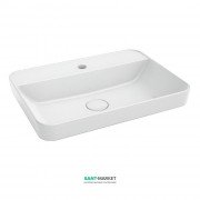 Раковина для ванной Kerama Marazzi Plaza 55x40 см керамика белый  PL.wbi.55.1