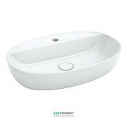 Раковина для ванної Kerama Marazzi Plaza 60x40 см кераміка білий PL.wb.60.1