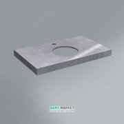 Стільниця під раковину Kerama Marazzi Canaletto 79,8 см Ріальто сірий лаппатірованний CN80.SG560702R