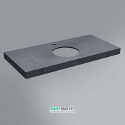 Столешница под раковину Kerama Marazzi Canaletto 99,6 см Роверелла серый темный CN100.DL501300R
