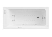 Ванна гідромасажна акрилова прямокутна Roca Easy Smart WaterAir Plus 150х70 см білий A24T312000
