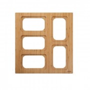 Подставка под аксессуары Kraus Bamboo 426х400 мм бамбук KSB-105BB
