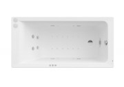 Ванна гидромассажная акриловая прямоугольная Roca Easy Smart WaterAir Plus 140х70 см белый A24T306000