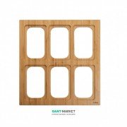 Підставка під аксесуари Kraus Bamboo 426х400 мм бамбук KSB-104BB