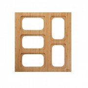 Підставка під аксесуари Kraus Bamboo 426х400 мм бамбук KSB-105BB