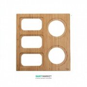 Підставка під аксесуари Kraus Bamboo 426х400 мм бамбук KSB-106BB