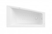 Ванна гідромасажна акрилова асиметрична Roca Easy Smart Air Plus права 160х90 см білий A24T291000